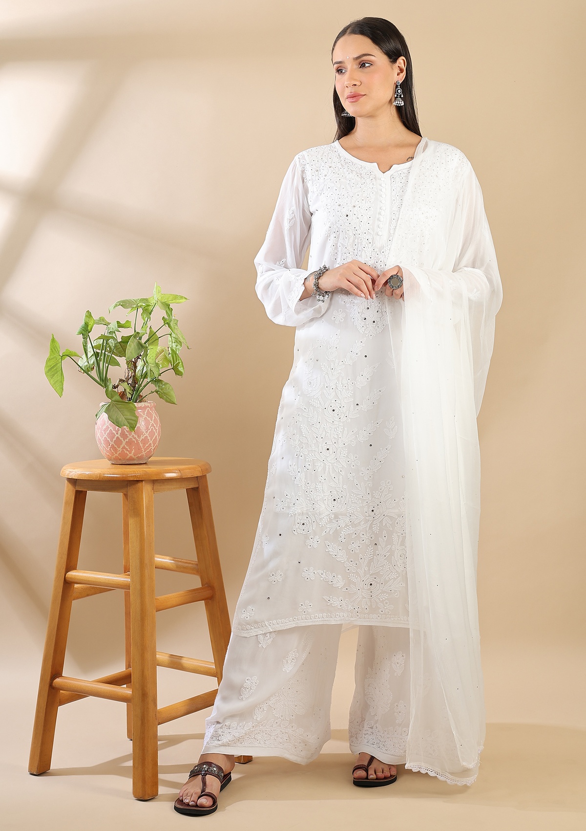 RC Viscose Rose MK Kurta Set - Image 2