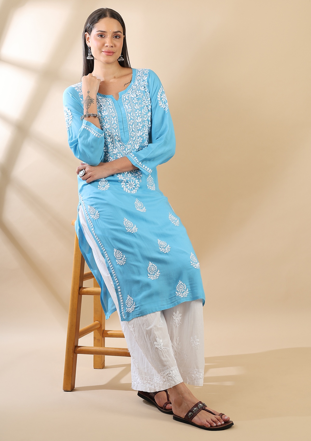 RC Modal Flower Kurta - Image 15