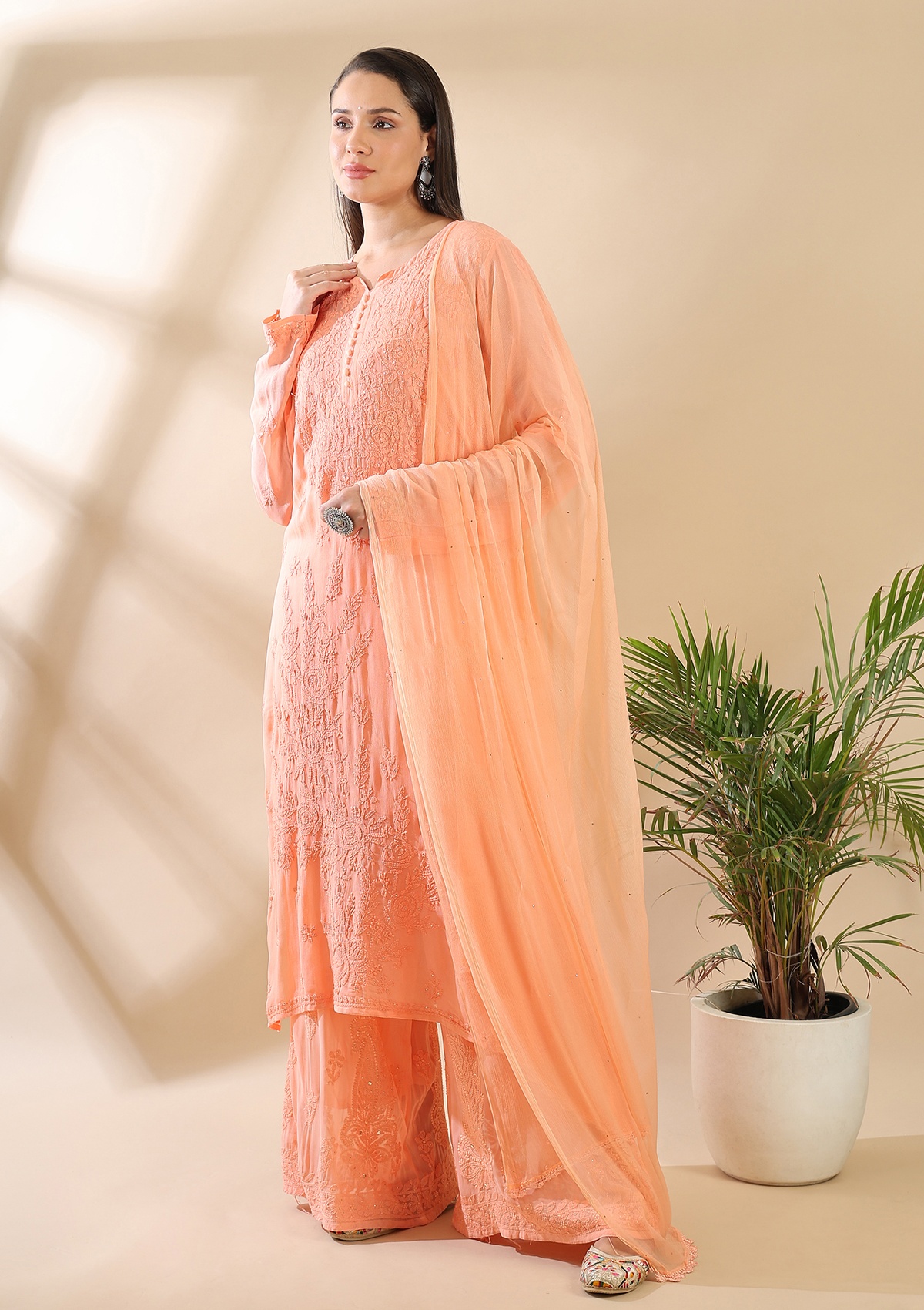 RC Viscose Rose MK Kurta Set - Image 2