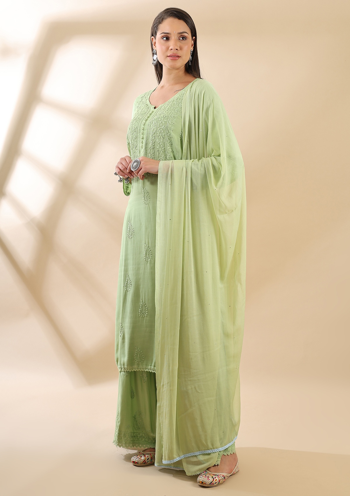 RC Muslin Mukaish Set - Image 4