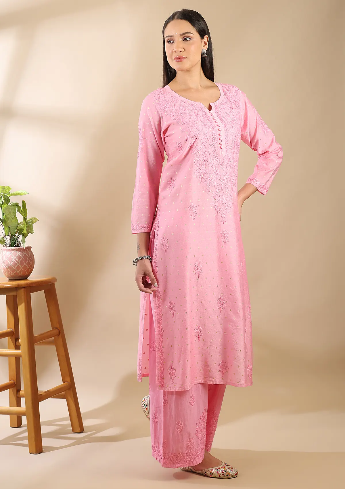 Rc Chanderi Sparkle Set - Image 6