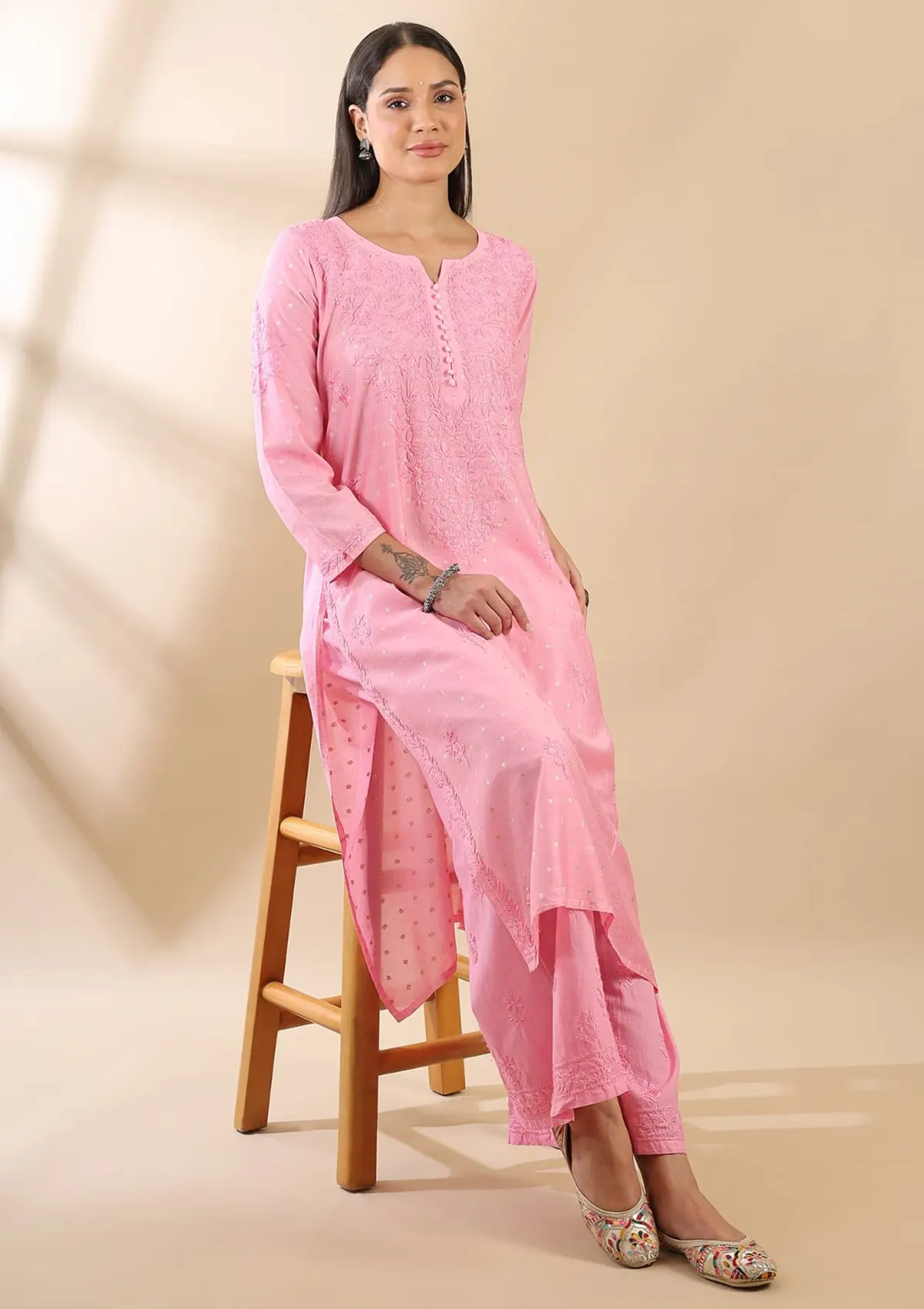Rc Chanderi Sparkle Set